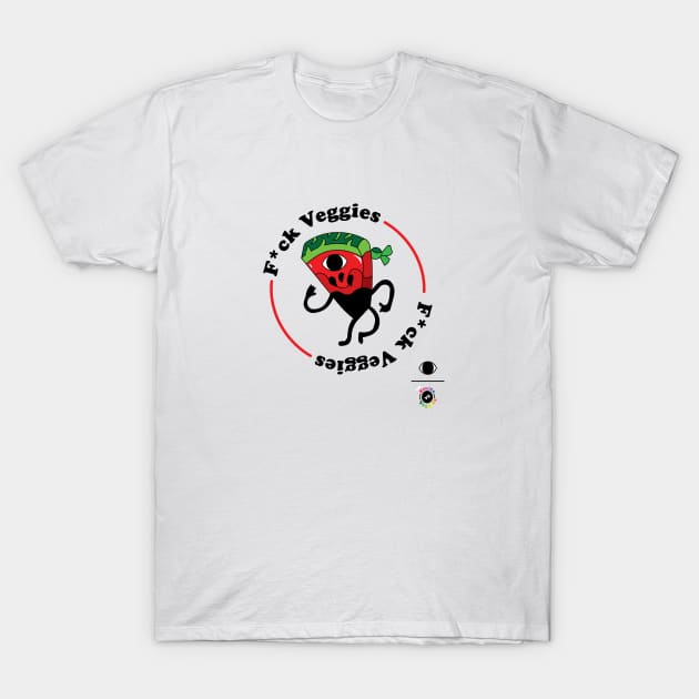 Watermelon Ninja T-Shirt by Siklop